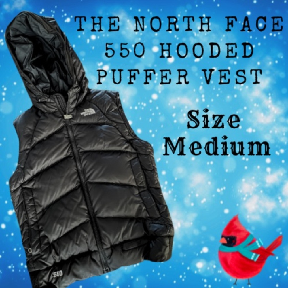 The North Face 550 Women’s Hooded Puffer Vest Size Medium Fall 2008